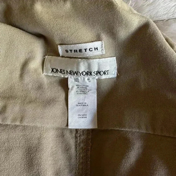 Khaki cargo utility jacket 96% cotton - Picture 5 of 5